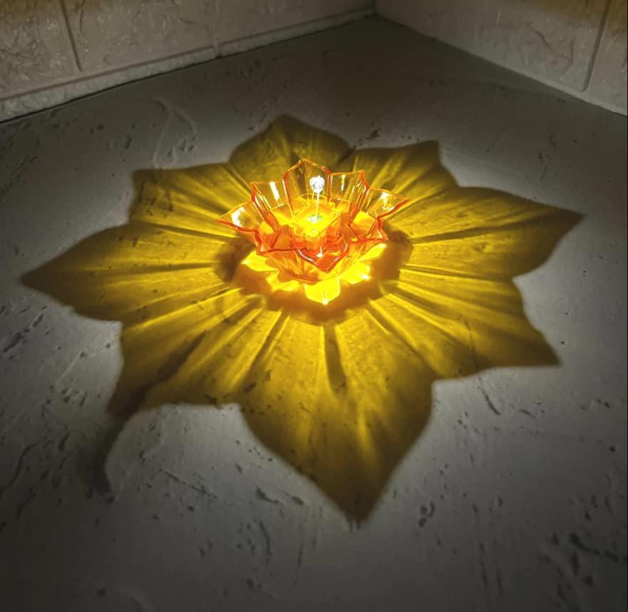 Electric Water Sensor Reflection Led Diyas